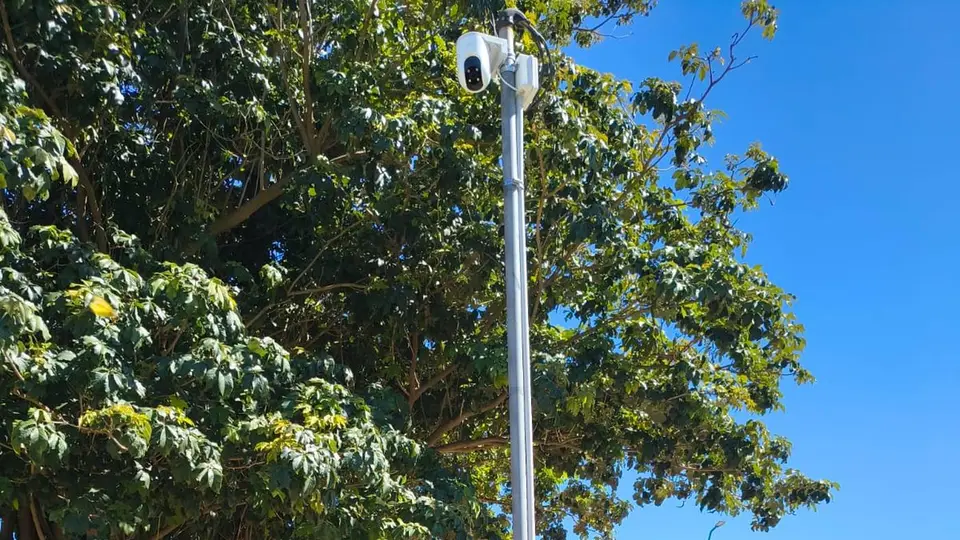 Cámara de seguridad instalada por VIGILAR en Morteros, Córdoba